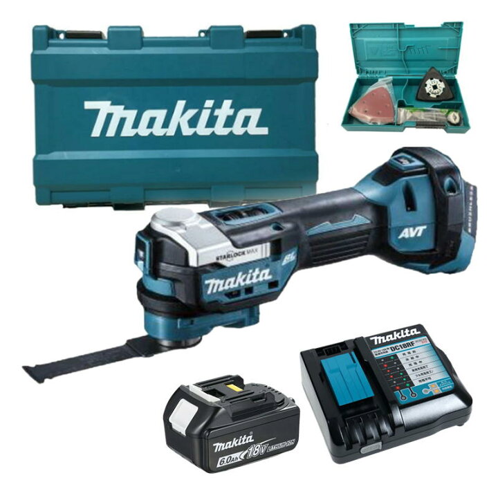楽天市場】マキタ TM52DRG 充電式マルチツール 18V(6Ah) セット品 