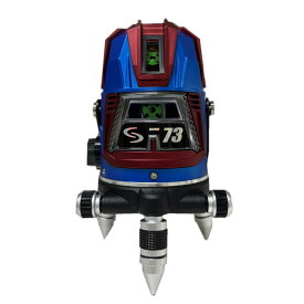 【11日迄 1,000円クーポン配布】【シマ×テクノ販売】 テクノ販売 S-73B グリーンレーザー墨出し器 ジンバル式 (縦4方向矩・横120°水平ライン・地墨・鉛直十字) ◆