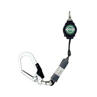 【4日20時〜 最大3,000円クーポン配布】ポリマーギヤ DLNC-51S-NB(BP) リール式ランヤード ロック付 ●