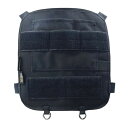 ＼楽天ランキング入賞／ DURAWORK (デュラワーク) Dura102 チェストパネル FIDLOCKバックル付 ブラック ◆