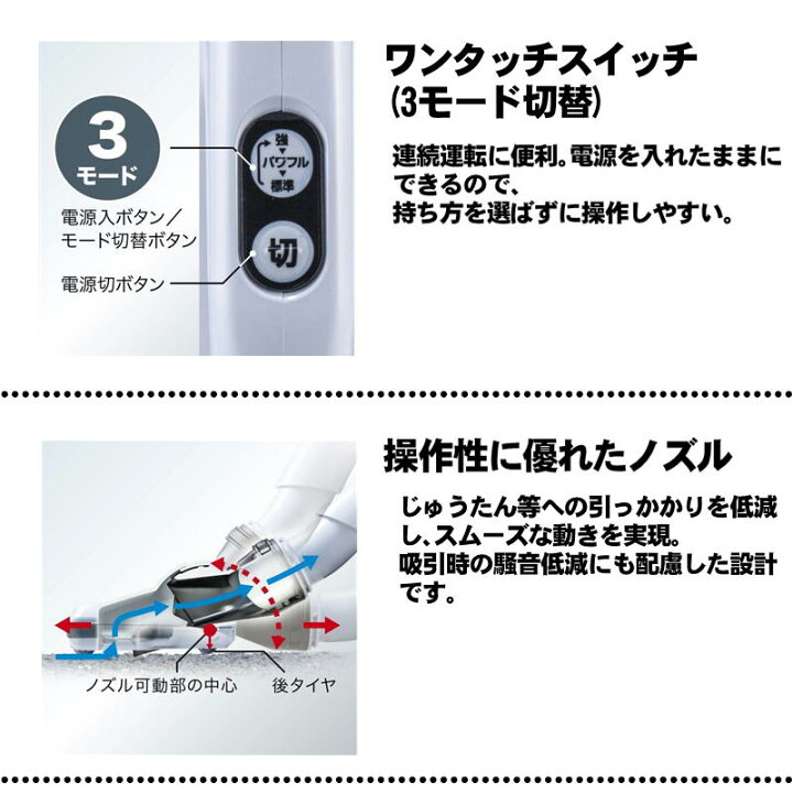 楽天市場】マキタ(makita) CL200FDSTW 充電式クリーナー(掃除機) 10.8V 