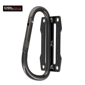 DBLTACT(ダブルタクト) DT-TH-811G カラビナ工具差 ツールフック スチール ガンメタ ●