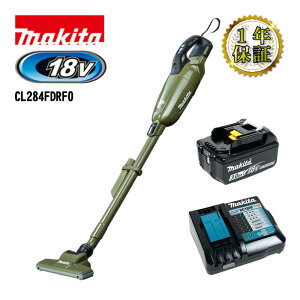 �}�L�^ CL284FDRFO �[�d���N���[�i�[(�|���@) 18V �I���[�u �Z�b�g�i(�{�́EBL1830B�E�[�d��) (�J�v�Z�����E�����^�b�`�X�C�b�`)�R�[�h���X