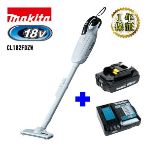 �}�L�^(makita) CL182FDZW �[�d���N���[�i�[(�|���@) 18V �z���C�g �[�d�� DC18RF �o�b�e�� BL1820B ��