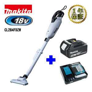 �}�L�^(makita) CL284FDZW �[�d���N���[�i�[(�|���@) 18V �[�d�� DC18RF �o�b�e�� BL1860B