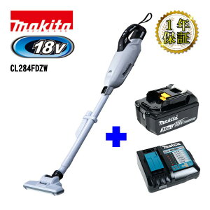 �}�L�^(makita) CL284FDZW �[�d���N���[�i�[(�|���@) 18V �[�d�� DC18RF �o�b�e�� BL1830B