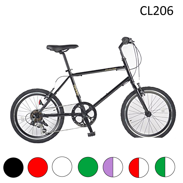 20インチ ブランド買うならブランドオフ ミニベロ 自転車 シマノ6段変速 価格交渉OK送料無料 CL206 送料無料