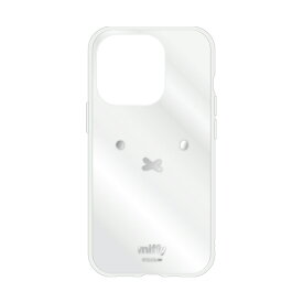 ミッフィー IIIIfit Clear iPhone15 Pro対応ケース 携帯ケース スマホケース カバー MF-442B (フェイス) 送料無料
