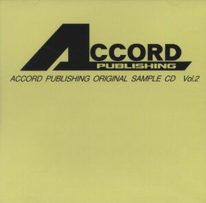 CD ACCORD PUBLISHING ORIGINAL SAMPLE CD 02 tyTvCD VolD2 ^ AR[ho