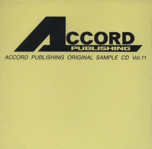 CD ACCORD PUBLISHING ORIGINAL SAMPLE CD 11 tyTvCD VolD11 ^ AR[ho
