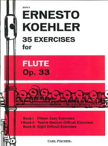 y GYW00072811 P[[ ERNESTO 35̗K OP.33 2^t[g KOHLER Fortschritt im Flotenspiel Op ^ J[EtBbV[