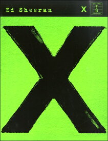 楽譜 輸入 ED SHEERAN／X ／ シンコーミュージックエンタテイメント