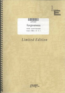 �y�� LPV391 �s�A�m�����H�[�J�� forgiveness�^�l�肠��� �^ �t�F�A���[�I���f�}���h