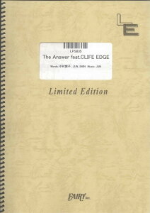 y LPS835 sAm\ The Answer featD CLIFF EDGE^q ^ tFA[If}h