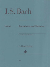 楽譜 （589）運指付シェイデラー編バッハインヴェンションとシンフォニア （原典版／ヘンレ社） JOHANN SEBASTIAN BACH ／ ヘンレー