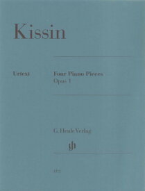 楽譜 （1372）キーシン 4つのピアノ小品OP.1 （原典版／ヘンレ社） ／ ヘンレー