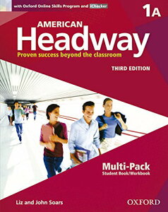 American Headway 3rd Edition Level 1 MultiPack A with Online Skills and iCheckeryŁz ^ IbNXtH[hwoŋ(JPT)