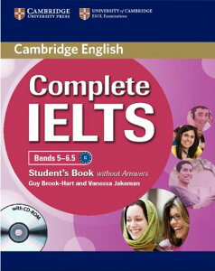 Complete IELTS Bands 5-6.5 Student�fs Book without Answers with CD �^ �P���u���b�W��w�o��(JPT)