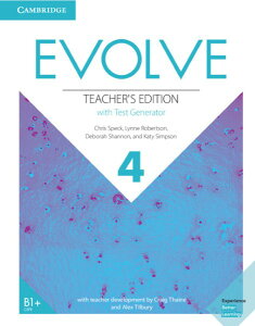 Evolve Level 4 Teacher�fs Edition with Test Generator �^ �P���u���b�W��w�o��(JPT)