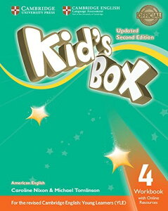 Kid�fs Box American English Updated 2nd Edition L4 Workbook with Online Resources �^ �P���u���b�W��w�o��(JPT)