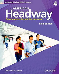 American Headway 3rd Edition Level 4 Student Book with Oxford Online Skills ^ IbNXtH[hwoŋ(JPT)