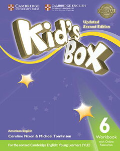 Kid�fs Box American English Updated 2nd Edition L6 Workbook with Online Resources �^ �P���u���b�W��w�o��(JPT)