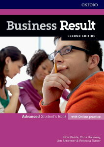 Business Result 2nd Edition Advanced Students Book with Online Practice Pack ^ IbNXtH[hwoŋ(JPT)