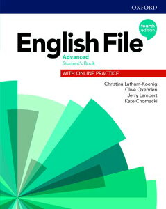 English File 4th Edition Advanced Student Book with Online Practice �^ �I�b�N�X�t�H�[�h��w�o�ŋ�(JPT)