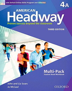 American Headway 3rd Edition Level 4 MultiPack A with Online Skills and iCheckeryŁz ^ IbNXtH[hwoŋ(JPT)