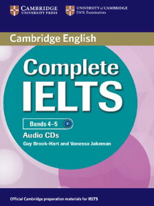Complete IELTS Bands 4-5 Class Audio CDs. �^ �P���u���b�W��w�o��(JPT)