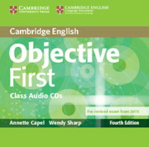 Objective First 4th Edition Class Audio CDs (2) �^ �P���u���b�W��w�o��(JPT)