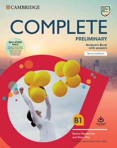 Complete Preliminary 2nd Edition Student�fs Pack with answers (SB with answers with Online Practice �^ �P���u���b�W��w�o��(JPT)