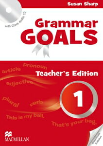 Grammar Goals Level 1 Teacher�fs Edition Pack �^ �}�N�~�����G�f���P�[�V����(JPT)