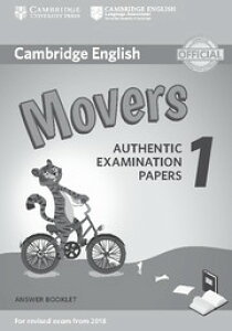 Cambridge English Movers 1 for Revised Exam from 2018 Answer Booklet ^ PubWwo(JPT)