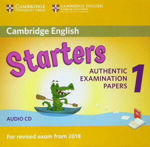 Cambridge English Starters 1 for Revised Exam from 2018 Audio CD �^ �P���u���b�W��w�o��(JPT)