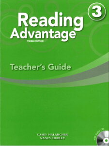 Reading Advantage 3rd Edition Level 3 Teacher�fs Guide with Audio CD �^ �Z���Q�[�W���[�j���O (JPT)
