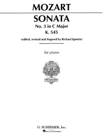 楽譜 PNC2273 輸入 モーツァルト／ピアノ・ソナタ ハ長調 K．545《輸入ピアノ楽譜》 ／ ロケットミュージック