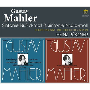 MAHLER:SINFONIE #3#6 3-CD/ROGNERHEINZ �^ BERLIN CLASSICS