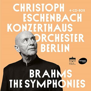 BRAHMS:COMP SYMPHONIES 4-CD/ESCHENBACHCHRISTOPH �^ BERLIN CLASSICS