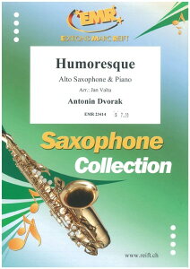 楽譜 MSOAX752 輸入 ユーモレスク(アントニン・ドヴォルザーク)(アルトサックス+ピアノ)【Humoresque】 / ミュージックエイト