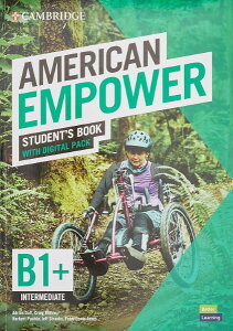 American Empower Intermediate/B1+ Student�fs Book with Digital Pack �^ �P���u���b�W��w�o��(JPT)