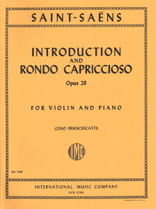 y A oCI\ tƃhEJv`I[\iViolin  Pianoj Introduction & Rondo Capriccioso ^ ()e[k