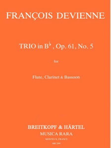 �y�� IEWW3466 �A�� �g���I�E�σ������EOp.61�ENo.5�i�t�����\���E�h���B�G���k�j�i�؊ǎO�d�t�j�yTrio in Bb ma �^ �~���[�W�b�N�G�C�g