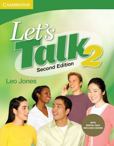 Let�fs Talk 2/E Level 2 Student�fs Book with Digital Pack �^ �P���u���b�W��w�o��(JPT)