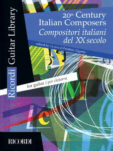 y A 20IC^AȉƂɂM^[iW 1 20th Century Italian Composers (Guitar) ^ ()e[k