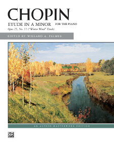 �y�� �A�� �،͂炵 �i���K�� �C�Z�� Op�D 25 No�D 11�j �i�s�A�m�\���j Etude in A Minor Opus 25 No. 11 (Wint �^ (��)�e�[�k����