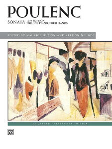 �y�� �A�� �s�A�m�A�e�̂��߂̃\�i�^�i1919�N�Łj Poulenc: Sonata (1P4H) /Francis Poulenc �^ (��)�e�[�k����