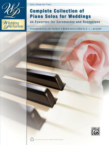 �y�� �A�� �E�G�f�B���O�̂��߂̃s�A�m�\���ȏW Wedding Performer: Complete Collection of Piano So /Masterwo �^ (��)�e�[�k����