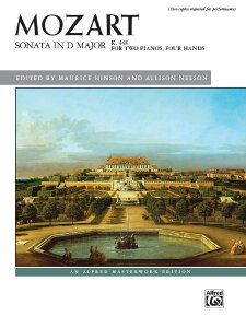 �y�� �A�� 2��̃s�A�m�̂��߂̃\�i�^ �j���� K�D448 �i2P4H �X�R�A�j Sonata in D Major K. 448 /Wolfgang Amad �^ (��)�e�[�k����