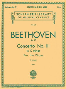 y A sAmtȑ3ԃnZi37i2P4H^Scorej Concerto No. 3 in C Minor Op. 37 /Ludwig van Beeth ^ ()e[k